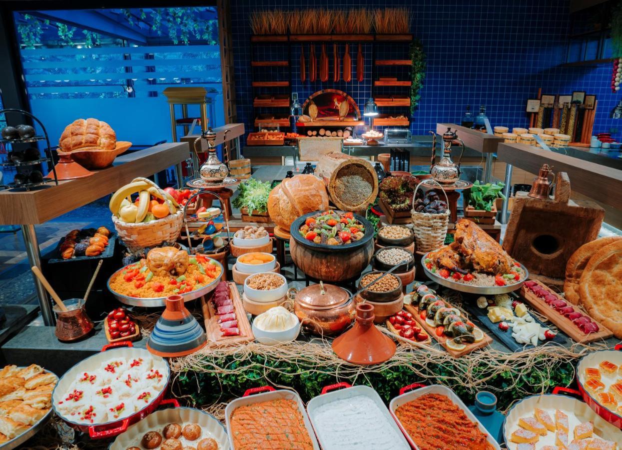 Mercure Trabzon Hotel Exterior photo A buffet at a hotel