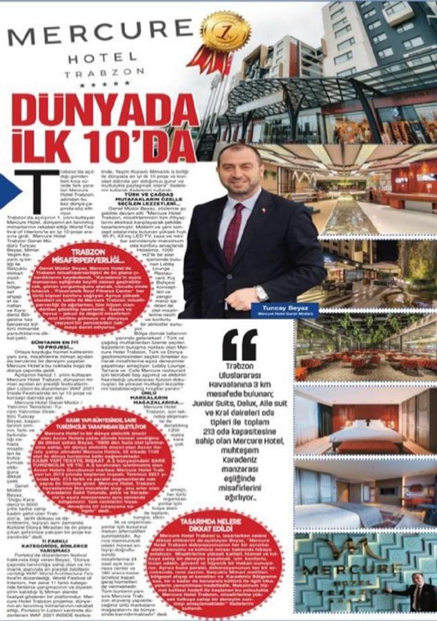 Mercure Trabzon Hotel Exterior photo Interview with the Turkish Ambassador to the United States, Burak Öztop